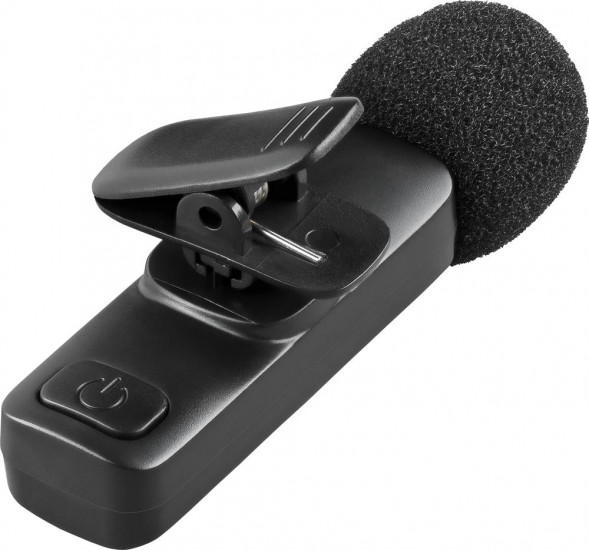 Микрофон DEFENDER (64137) Talky-137 wrls, черный, на прищепке, 1шт