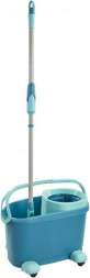 Набор для уборки LEIFHEIT 52121 CLEAN TWIST M Ergo mobile Комплект: Швабра + ведро на колес., с механизм.отжима