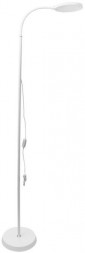 Торшер ULTRAFLASH (15737) UF-833 C01 белый (LED cвет-к напольный, настольный, 12Вт, 3 в1, круг)