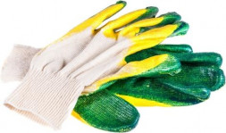 Перчатки АРТПЛАСТ (СИЗ57103) перчатки хб с пвх, обливная ладонь, пара (х10/300)