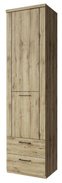 Модульная мебель АНРЭКС DOORSET Шкаф 1D2S. Цвет ДУБ НАВАРРА (2 уп.)