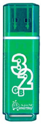 USB флеш SMARTBUY (SB32GBGS-G) 32GB GLOSSY SERIES GREEN