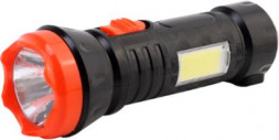 Фонарь ULTRAFLASH (14992) LED51572 (фонарь аккум 220В, черн. /оранж)