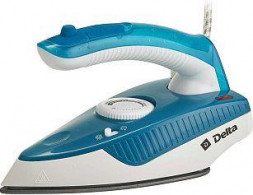 Утюг DELTA DL-430Т белый с синим