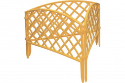 Садовые ограждения PALISAD Забор декоративный Сетка , 24 х 320 см, желтый 65001