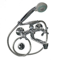 Смеситель для ванны GRAFF LUX 714056 Смеситель в ванную короткий нос металлокерамика