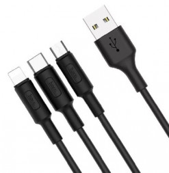 Кабель HOCO (6957531080145) X25 USB (m) - Type-C (m) 1.0m - черный