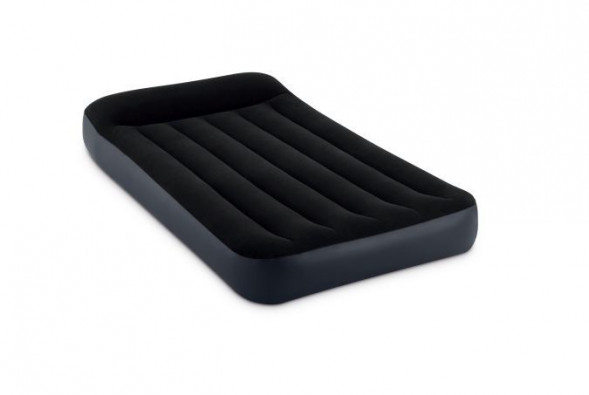 Матрас надувной INTEX Матрас надувн.с подголовн.PILLOW REST CLASSIC BED FIBER-TECH 99x191x25см (в коробке) Арт. 64141