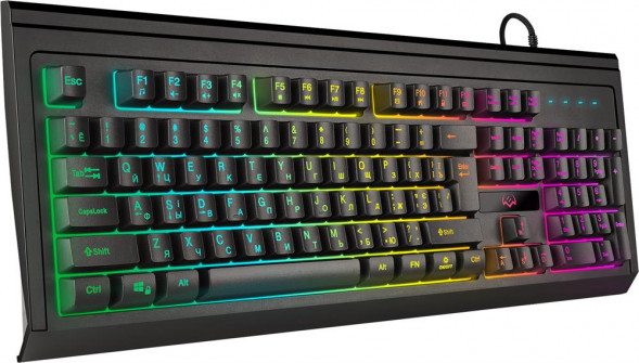 Клавиатура SVEN KB-G8400 (104кл, ПО, RGB-подсветка)