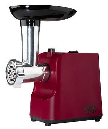 Мясорубка HOMESTAR HS-2033, красная