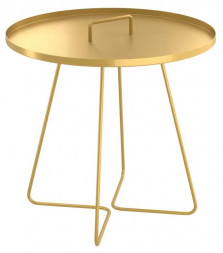Столик журнальный SHEFFILTON SHT-CT42 металл античное золото (243097)