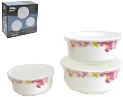 Набор салатников LAVENIR XMW-3T YF16026 (60632)