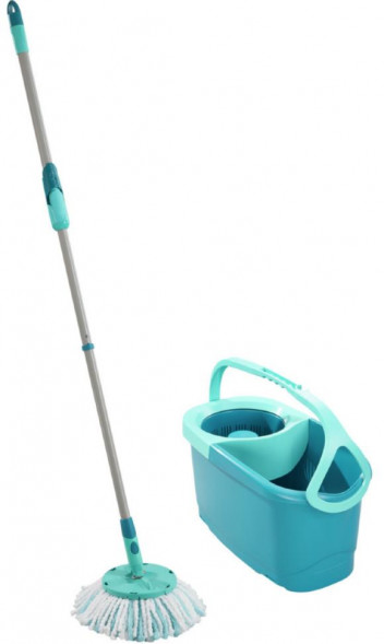 Набор для уборки LEIFHEIT 52101 CLEAN TWIST Disc Mop Ergo Швабра + ведро, с механизм. Отжима