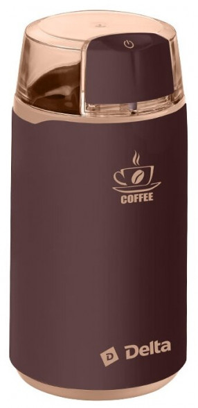 Кофемолка DELTA DL087K коричневая