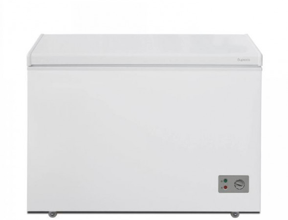 Морозильник БИРЮСА 240KVS 220л (ларь, глухая крышка) белый