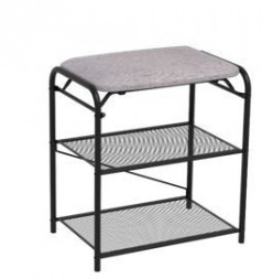 Подставка для обуви ЗМИ Подставка для обуви "Гранада 13" (GRANADA 13 shoe bench), черный ПДОГ13С Ч