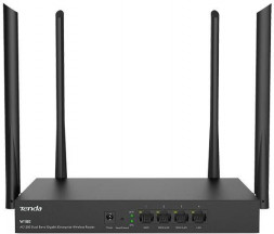 Маршрутизатор TENDA W18E AC1200 черный