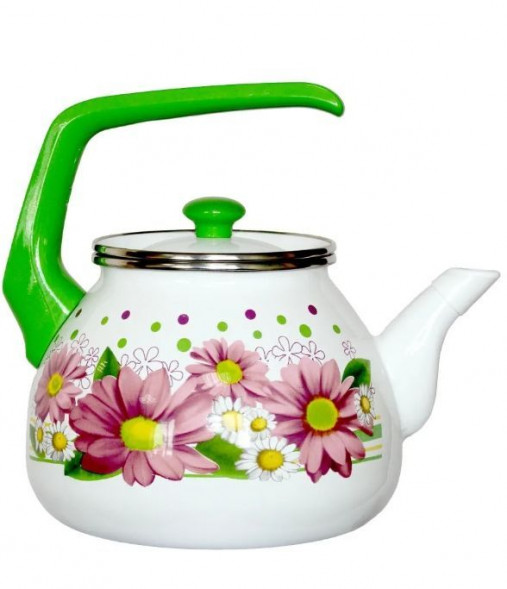 Чайник INTEROS Розовые герберы Чайник 3,0л с кр. 2400