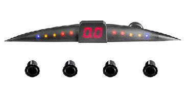 Датчик парковки INTERPOWER IP-422 SILVER 4 датчика (21 mm)