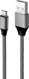 Кабель AKSBERRY (6900278680013) X158 USB A-Type C, 3A, серый