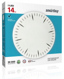 Светильник SMARTBUY (SBL-Clock-14-W-6K) 14W/6000К