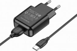 СЗУ BOROFONE (6974443383881) для Type-C BA64Aa Black