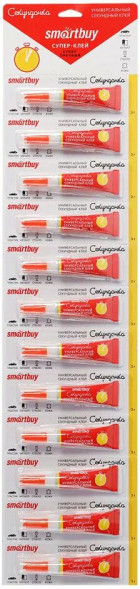 Супер-клей SMARTBUY (SBT-SG-1P2) СЕКУНДОЧКА клей 3 г. - лента 12 шт.