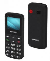 Телефон мобильный MAXVI B100i Black