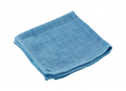 Салфетка РЫЖИЙ КОТ Салфетка из микрофибры M-03 вафельная (универс.), цвет: голубой, размер: 30х30см (310207)