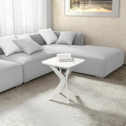 Журнальный стол БИТЕЛ Квант Белый (1 кор.)