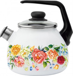 Чайник APPETITE 4с209я Peonies эмал 3,0л