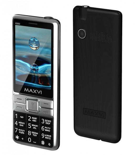 Телефон мобильный MAXVI X900i Black