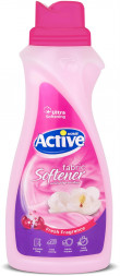 СРЕДСТВА ДЛЯ СТИРКИ - КОНДИЦИОНЕРЫ ACTIVE Кондиционер для белья &quot;Роза&quot; 1000 мл Pink (12/480)