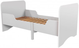 Кроватка POLINI Кровать детская раздвижная Polini kids Fun 3200, белый (3кор)