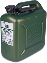 Канистра AVS Канистра топливная пластик 10л. (тёмн.зелён.) TPK-Z 10