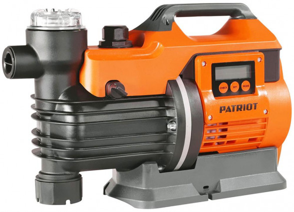 Насос PATRIOT 315302492 Насос автоматический R 1100 LCD, 1100 Вт, 42 м, эл. управление, дисплей
