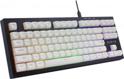 Клавиатура DEFENDER (45401) Harpie GK-401 RU,чер/бел,87кн+FN,радуж,1.5м