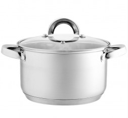 Кастрюля WEBBER BE-113/2 5,2л нерж