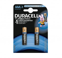 Элементы питания DURACELL LR03-2BL TURBO (Б0014053)