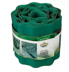 Бордюр RACO 42359-53682C Лента бордюрная цвет зеленый, 15см х 9 м