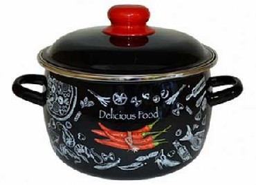 Кастрюля APPETITE 1МС181Р Chilli эмал сфер 3,0л