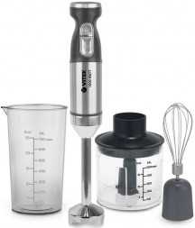 Блендер VITEK VT-3427 (MC) серебро/графитовый