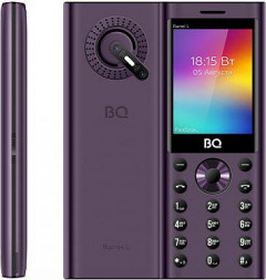 Телефон мобильный BQ 2458 Barrel L Purple/Black