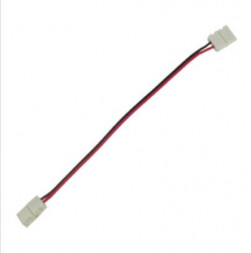 аксессуары для светильников ECOLA SC28C2ESB ECOLA LED strip connector соед. кабель с двумя 2-х конт. зажимными разъемами 8mm 15 см. уп. 3 шт. Ширина ленты/сечение 8мм Длина 15 см