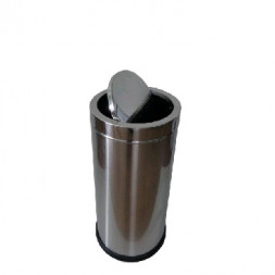 Хозяйственные товары САНАКС 11230 Ведро для мусора крышка-качели нержавейка 35л.