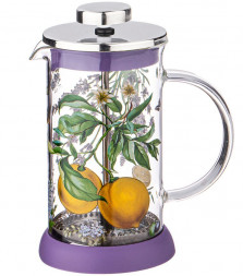 Френч-пресс AGNESS 894-118 ПРОВАНС ЛИМОНЫ 350 мл.