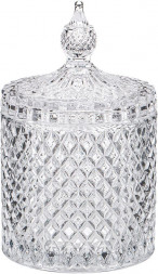 Емкость для хранения LEFARD ЕМКОСТЬ ДЛЯ ХРАНЕНИЯ &quot;DIAMANT&quot; 10,5*10,5*17СМ 355-309