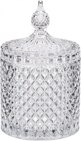 Емкость для хранения LEFARD ЕМКОСТЬ ДЛЯ ХРАНЕНИЯ &quot;DIAMANT&quot; 10,5*10,5*17СМ 355-309