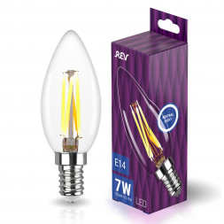 Лампа REV 32487 4 FILAMENT С37/E14/7W/4000K