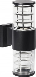 Светльник SMARTBUY ( SBL-WLBK2-2E27) настенный E27*2 -Black/IP65